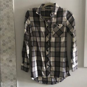 Woods plaid button up shirt